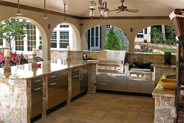 Outdoor kitchen