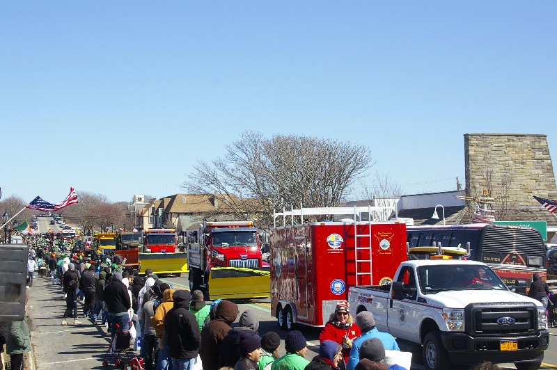 The Montauk Friends of Erin St. Patrick Day Parade was held March 22. 