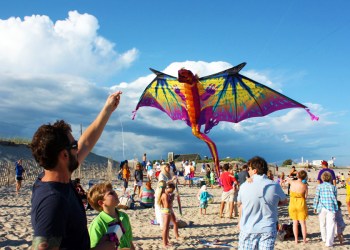 Kites take flight at Dan's Kite Fly!