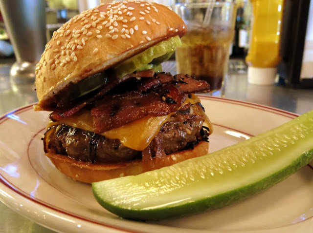 LT Burger's Smashed Smoke Burger
