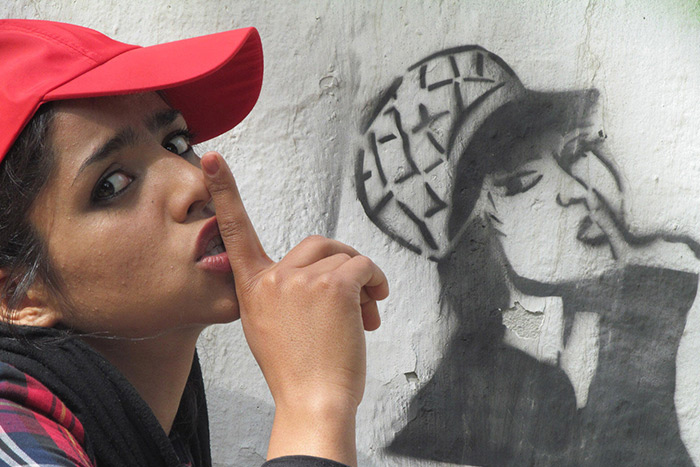 A scene from HIFF Signature Programs film "Sonita"
