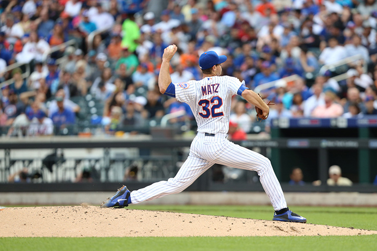 Steven Matz pitching