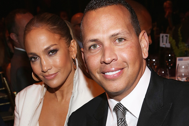 Jennifer Lopez and Alex Rodriguez at Prostate Cancer Foundation Presents the 2017 New York Dinner
