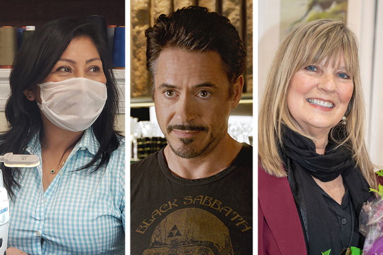 Nancy Nano, Robert Downey Jr., Mary Cantone