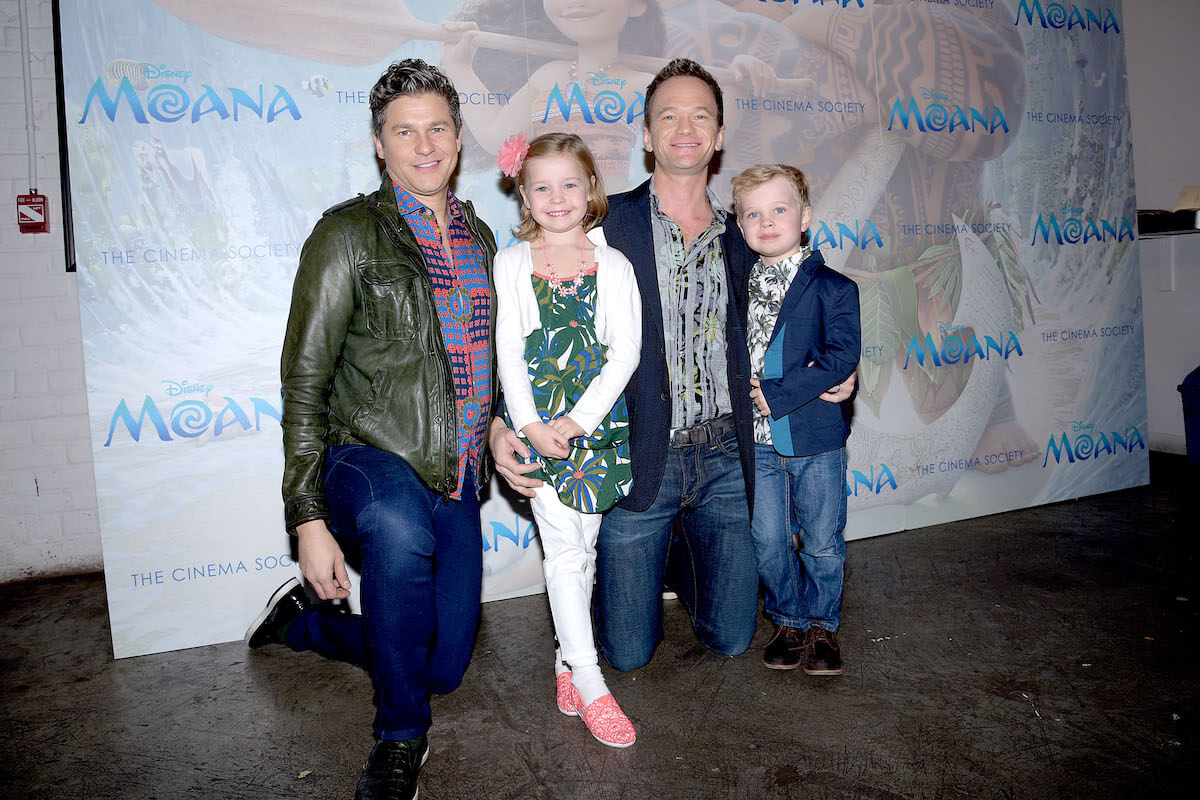 Neil Patrick Harris, David Burtka and family