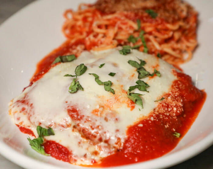 Michaelangelo Chicken Farm with Linguine