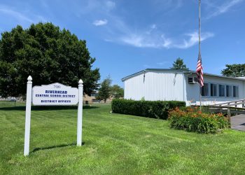 The Riverhead School District office on Osborne Avenue