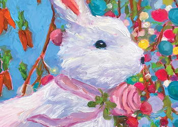 Christine D'Addario's art on the cover of the April 2, 2021 Dan's Papers issue.