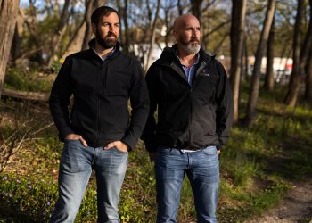 Ben and Hank Brinkmann of the Brinkmann's hardware store chain