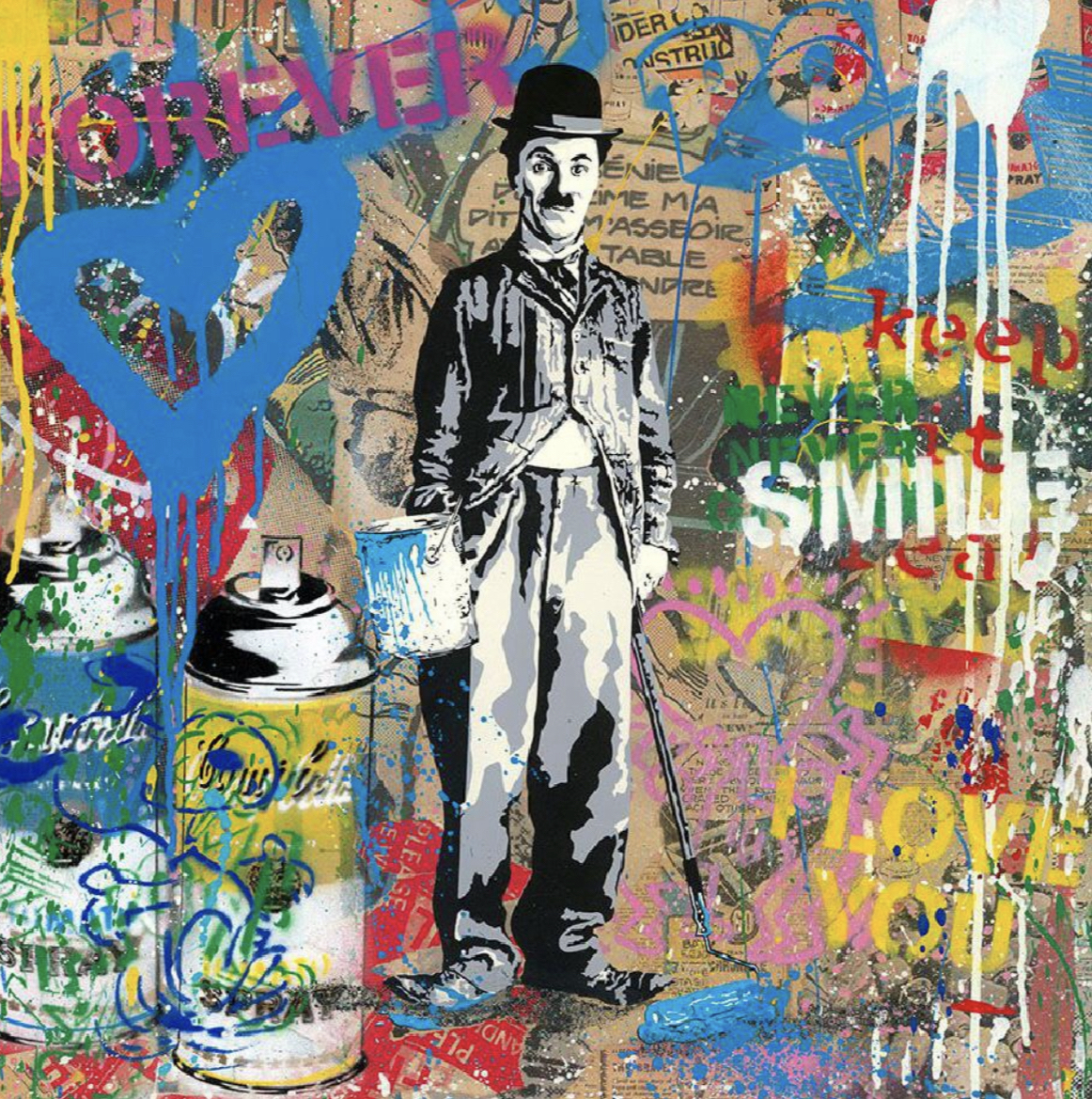 Chaplin by Mr. Brainwash