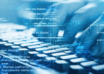 Close Up Of Hands On A Computer Keyboard – Coding, Programming, Software Development, Cyber Security