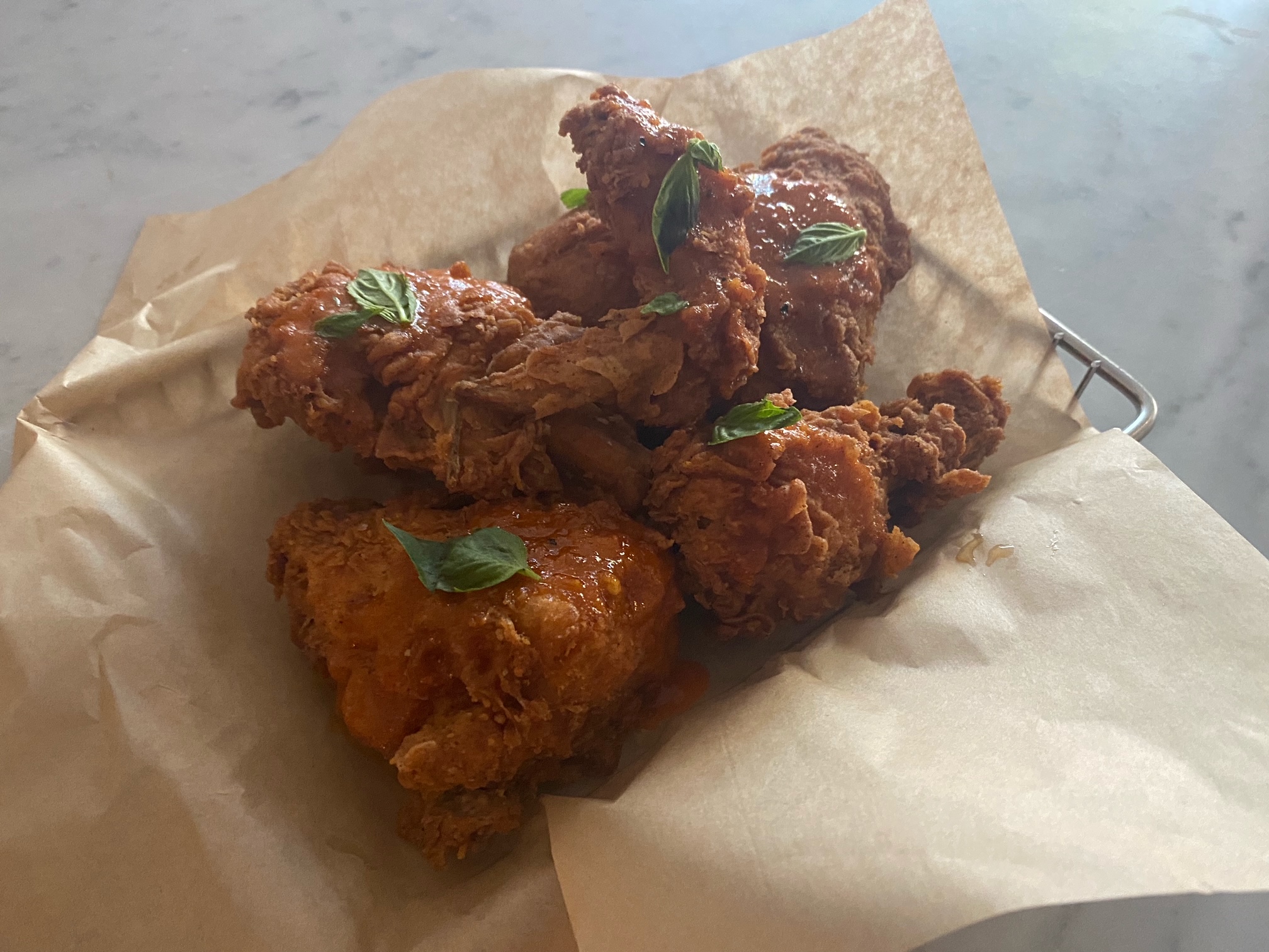 Jennie Werts's Sweet Tea Brine Fried Chicken