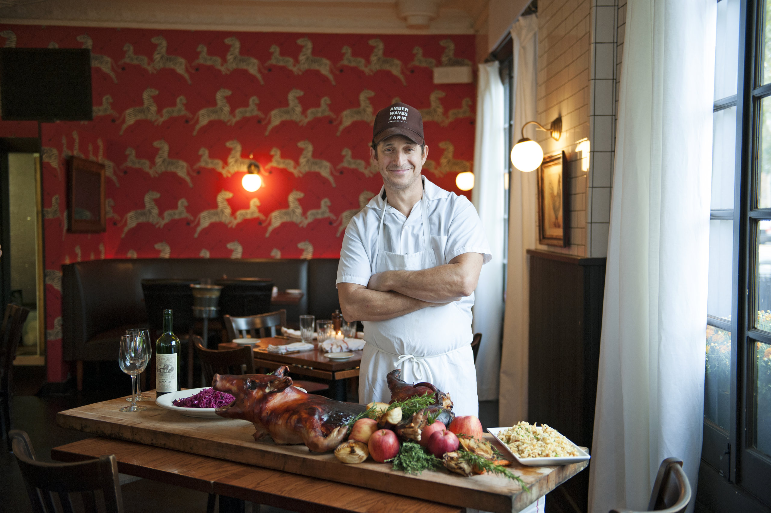 Almond chef Jason Weiner