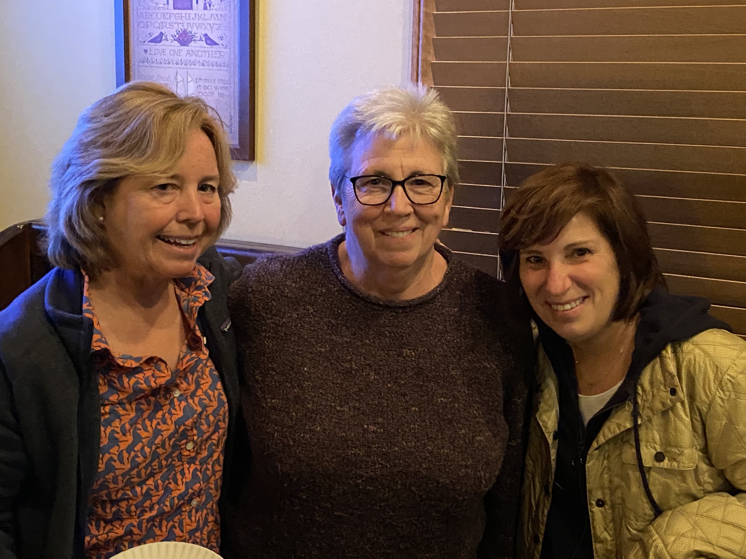 Lori Cohen, Chris P'Simer and Kathy Bresnan