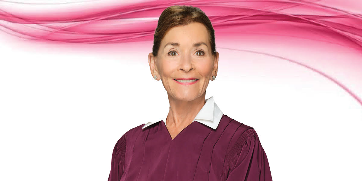 Judge Judith Sheindlin of TV's Judge Judy and Judy Justice