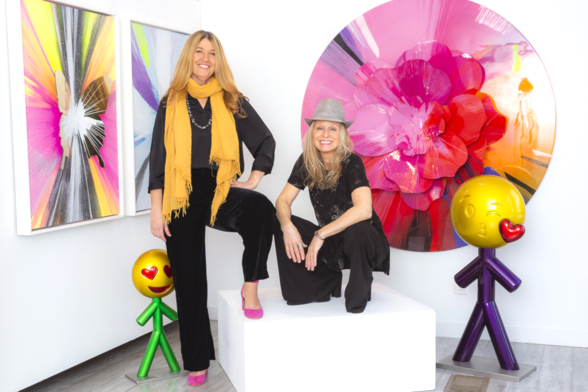 Andrea McCafferty and Kat O'Neill, co-owners and co-directors of The White Room Gallery Courtesy The White Room Gallery