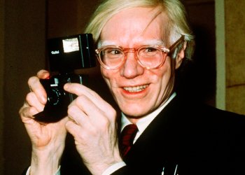 Pop artist Andy Warhol in 1976
