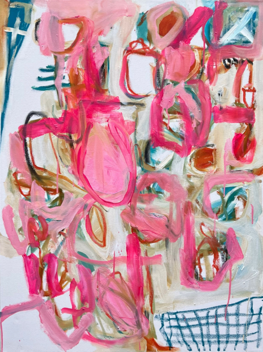 Painting by Blair Borthwick at Matriark