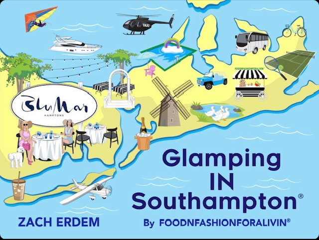 FOODNFASHIONFORALIVIN Glamping in Southampton design