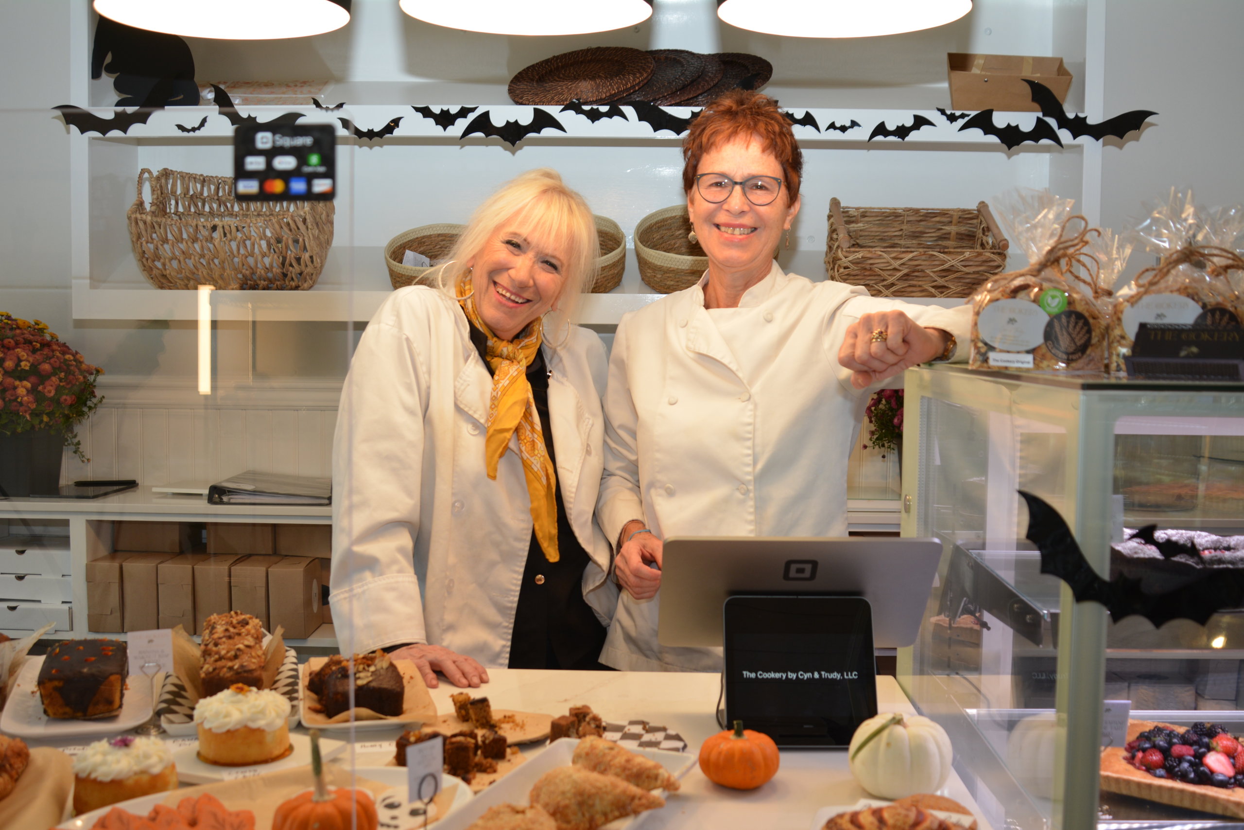 Cynthia Sestito and Trudy Craney at The Cookery