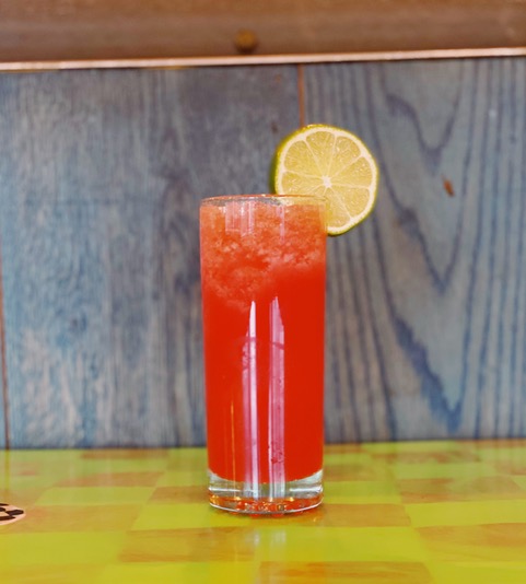 The Prickly Pear Mocktail