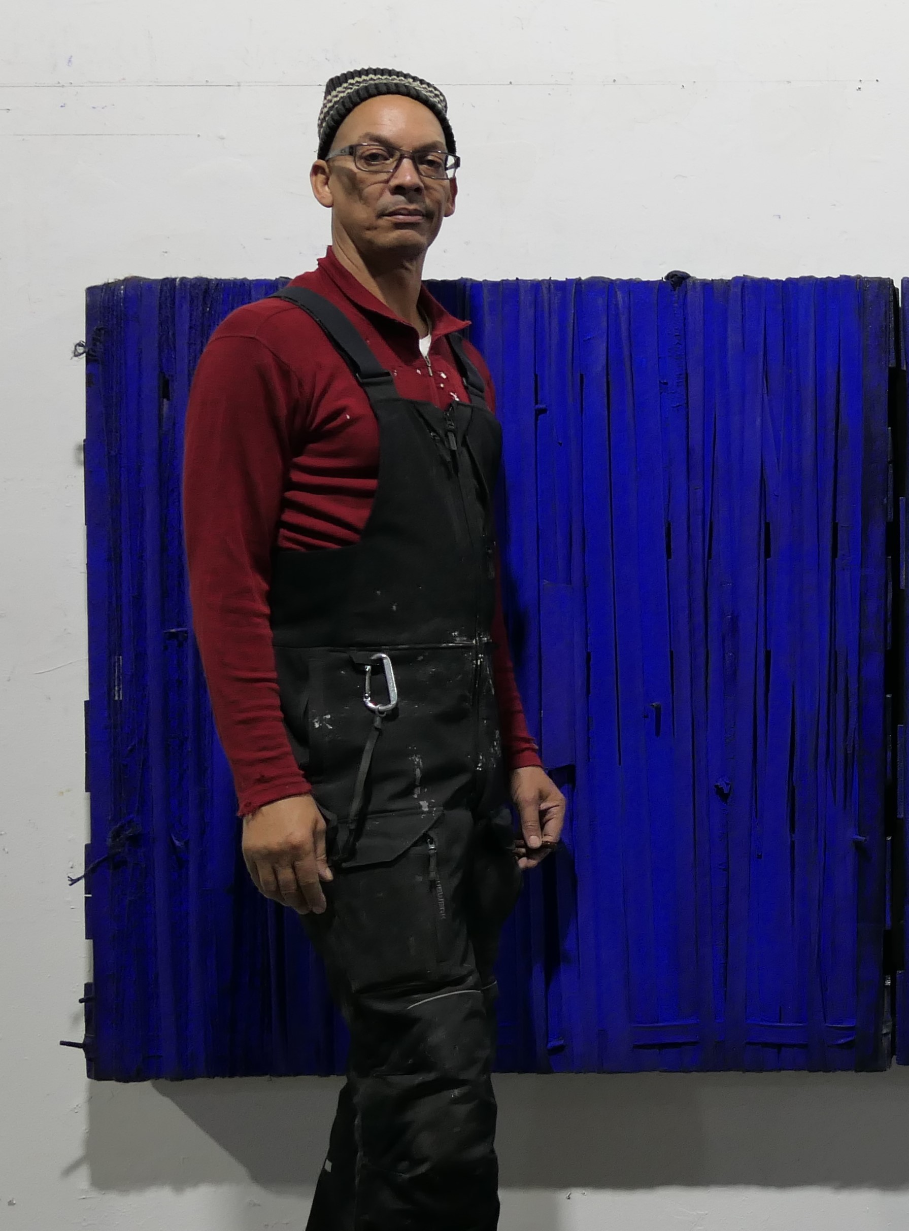 Gregory Coates with "Iona Blue"