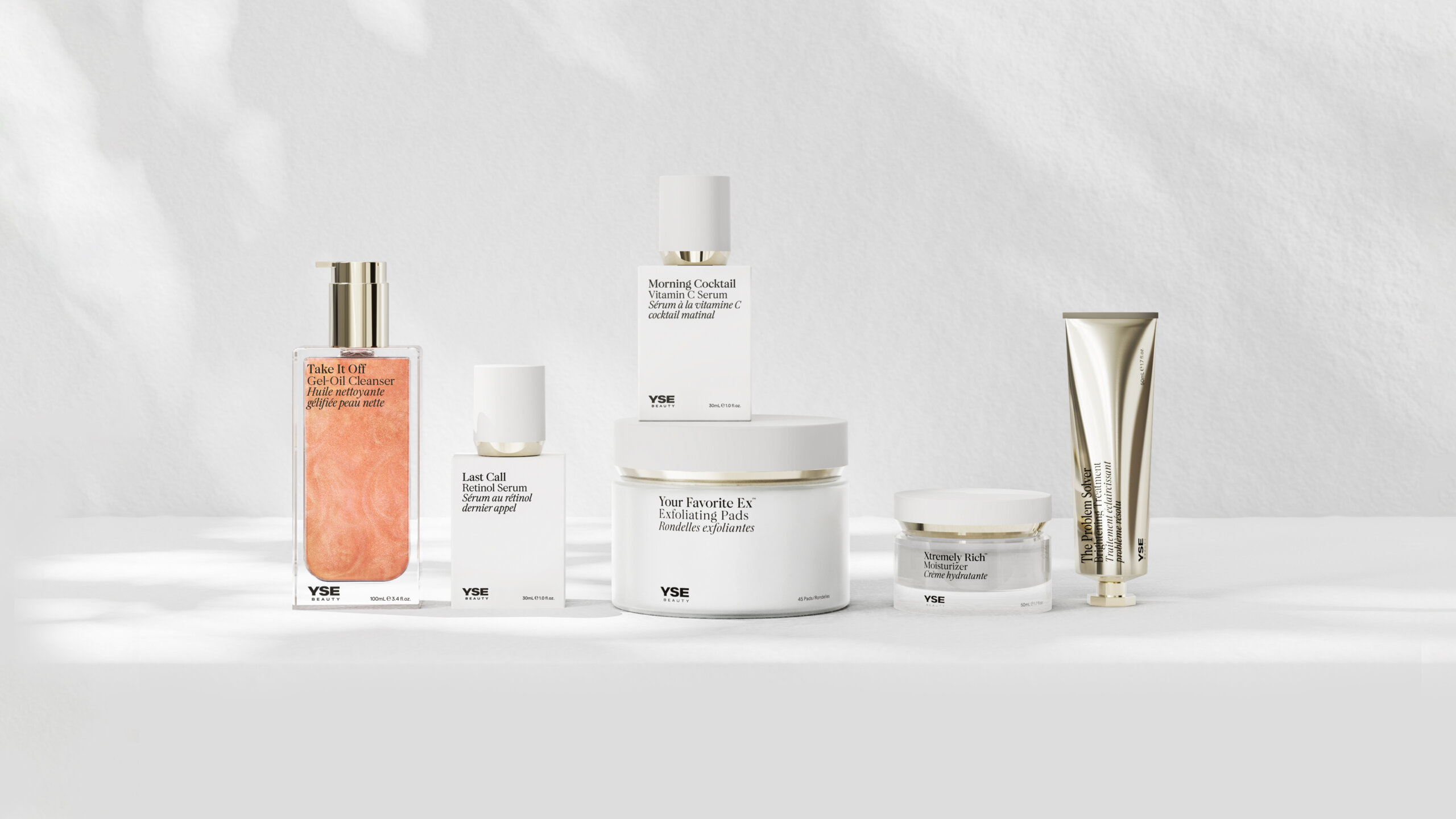 YSE Beauty Brighten Collection