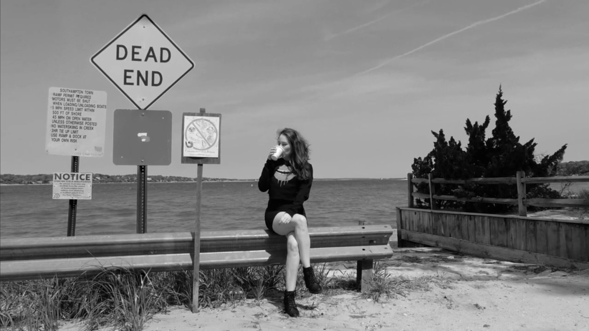 Scene from Adam Baranello's film "Racecar"