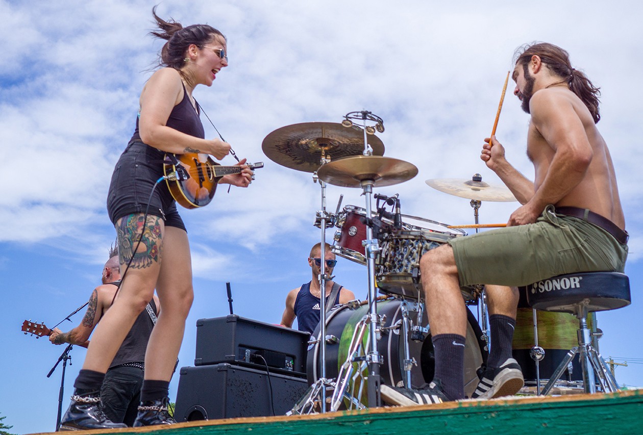 The Greenport Sound & Skate Festival features live music