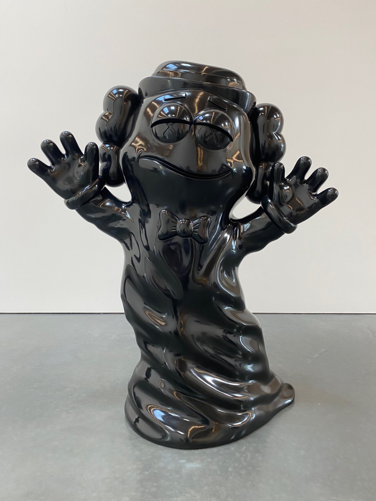 KAWS "Night Boo" (2024) bronze at the Parrish Art Museum