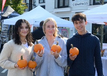 Verona Easton, Lauren Goynn, Christopher Ramos at Westhampton Beach Fall Festival