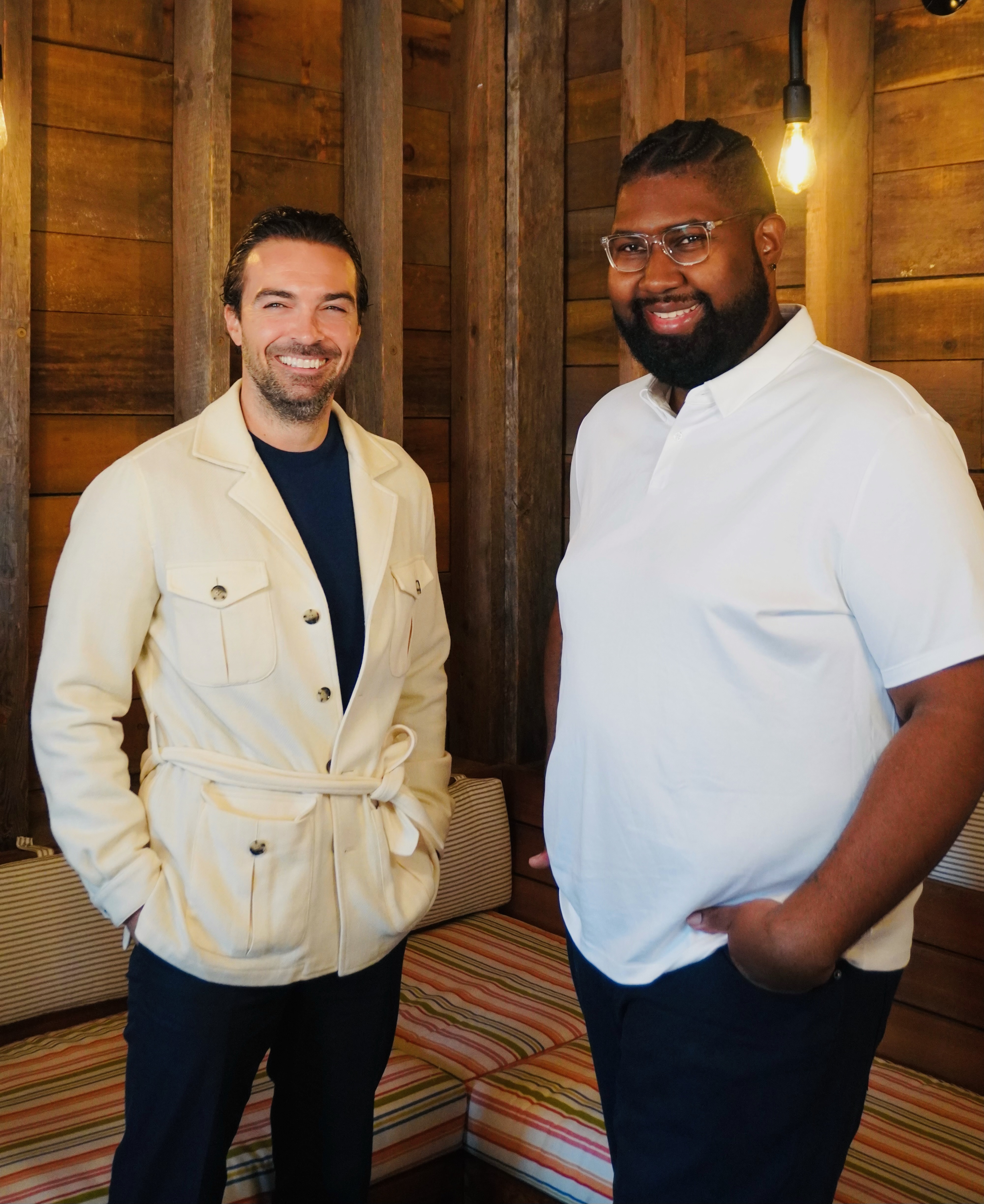 NSN operating partners Piero Zangarini, left, and Dane Sayles