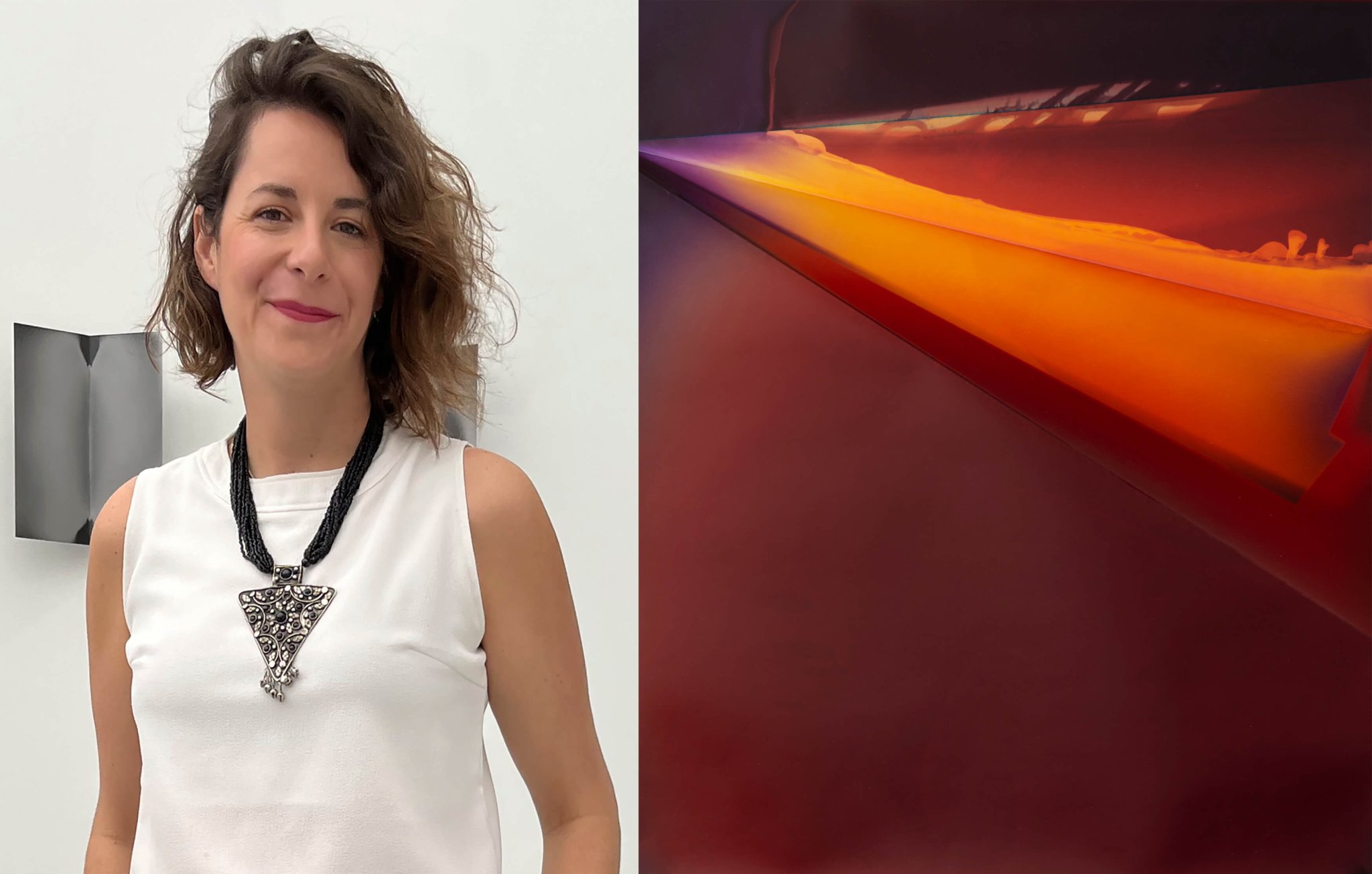 Fabiola Menchelli (Mexican, born 1983), and "running towards the fire," 2023