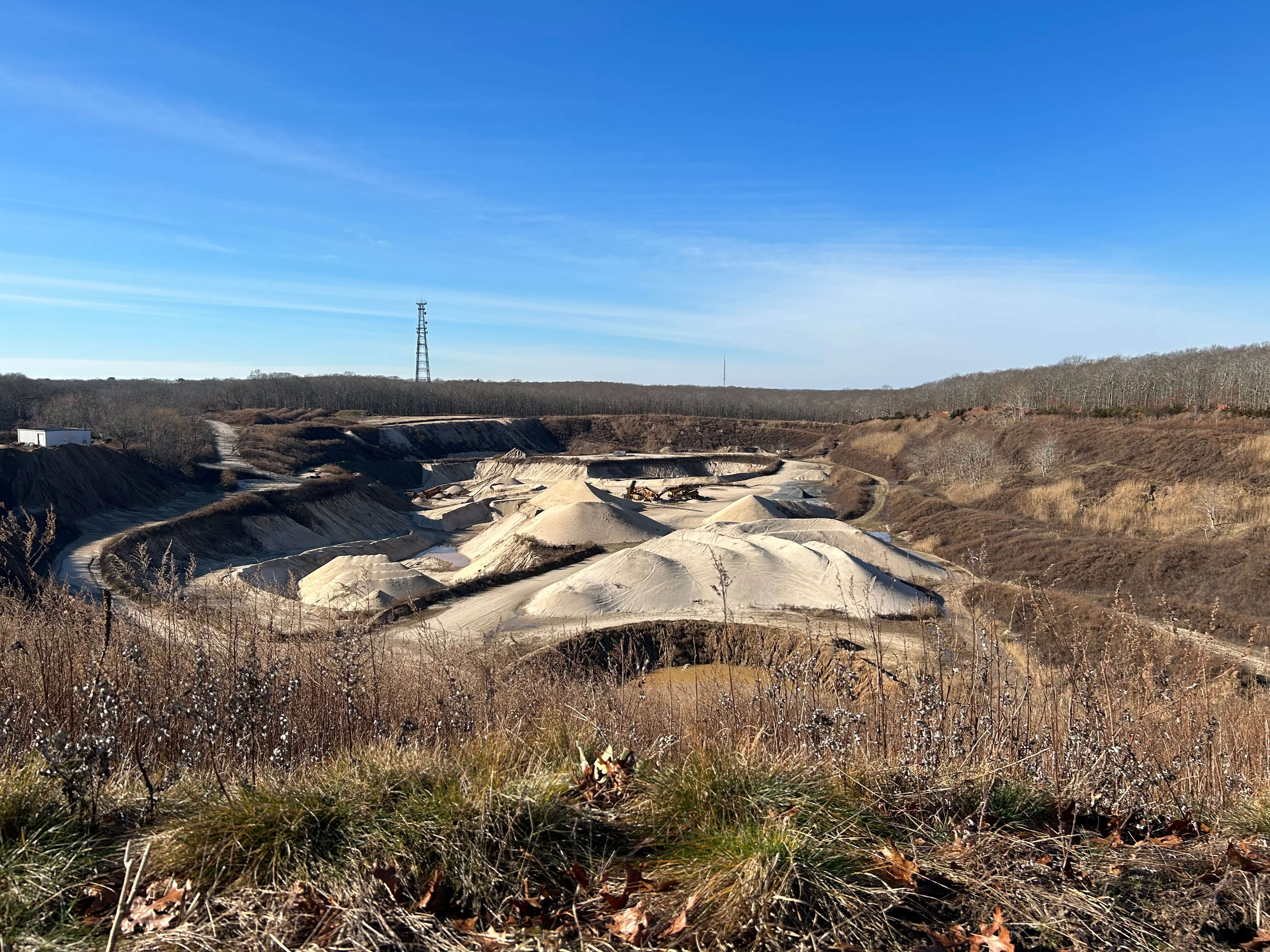 Sand Land in Noyac's operations have sparked multiple lawsuits on sand mines