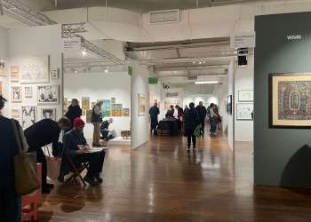 The Outsider Art Fair took place at Chelsea's Metropolitan Pavilion this year from February 27 to March 2.