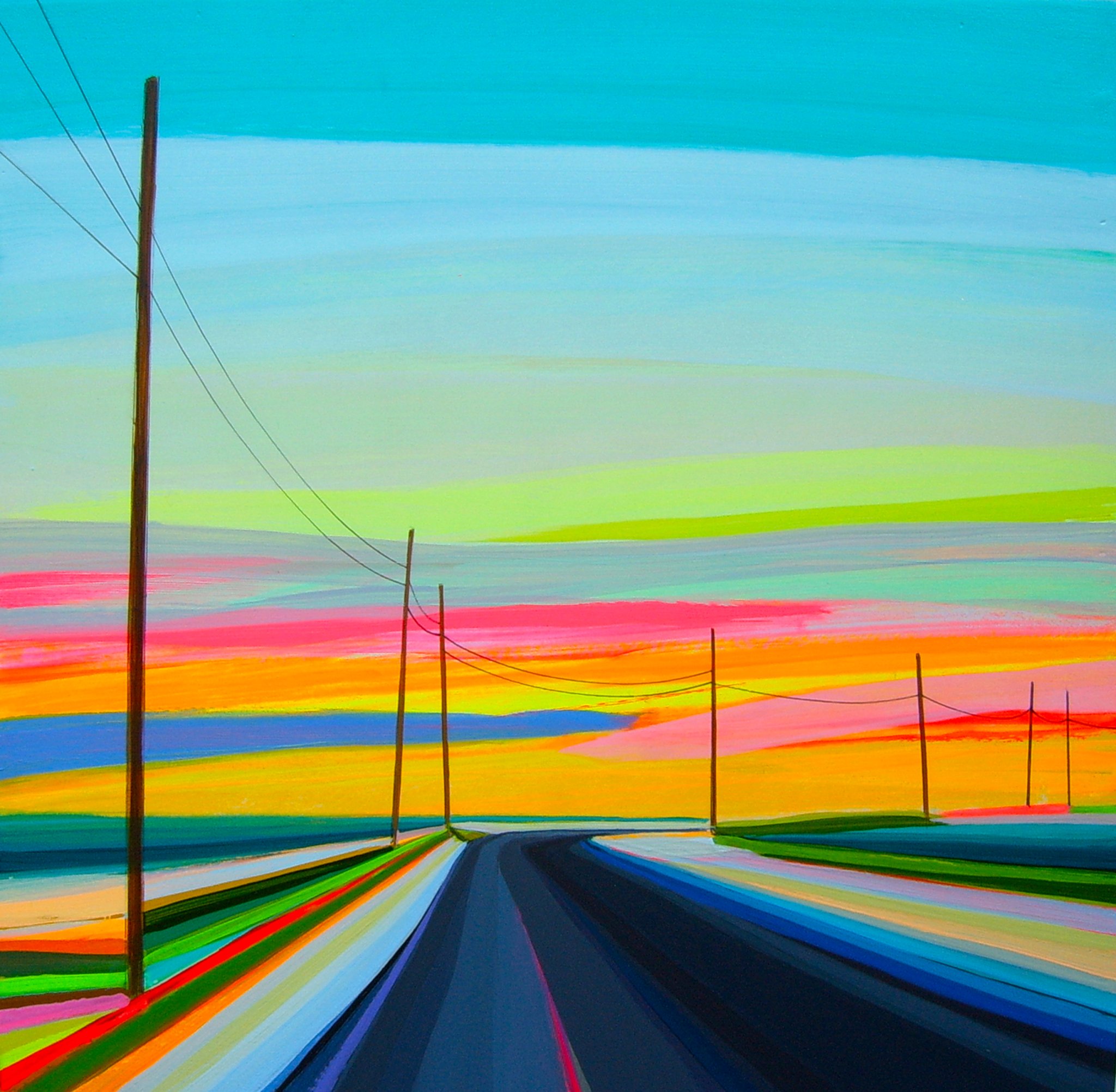 "Sunset on Gerard Drive" by Grant Haffner