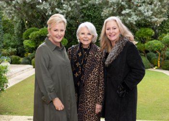 Jacqui Michel, Nancy Stone, Kristina Gustafson at Gallivant Ltd Cocktail Reception