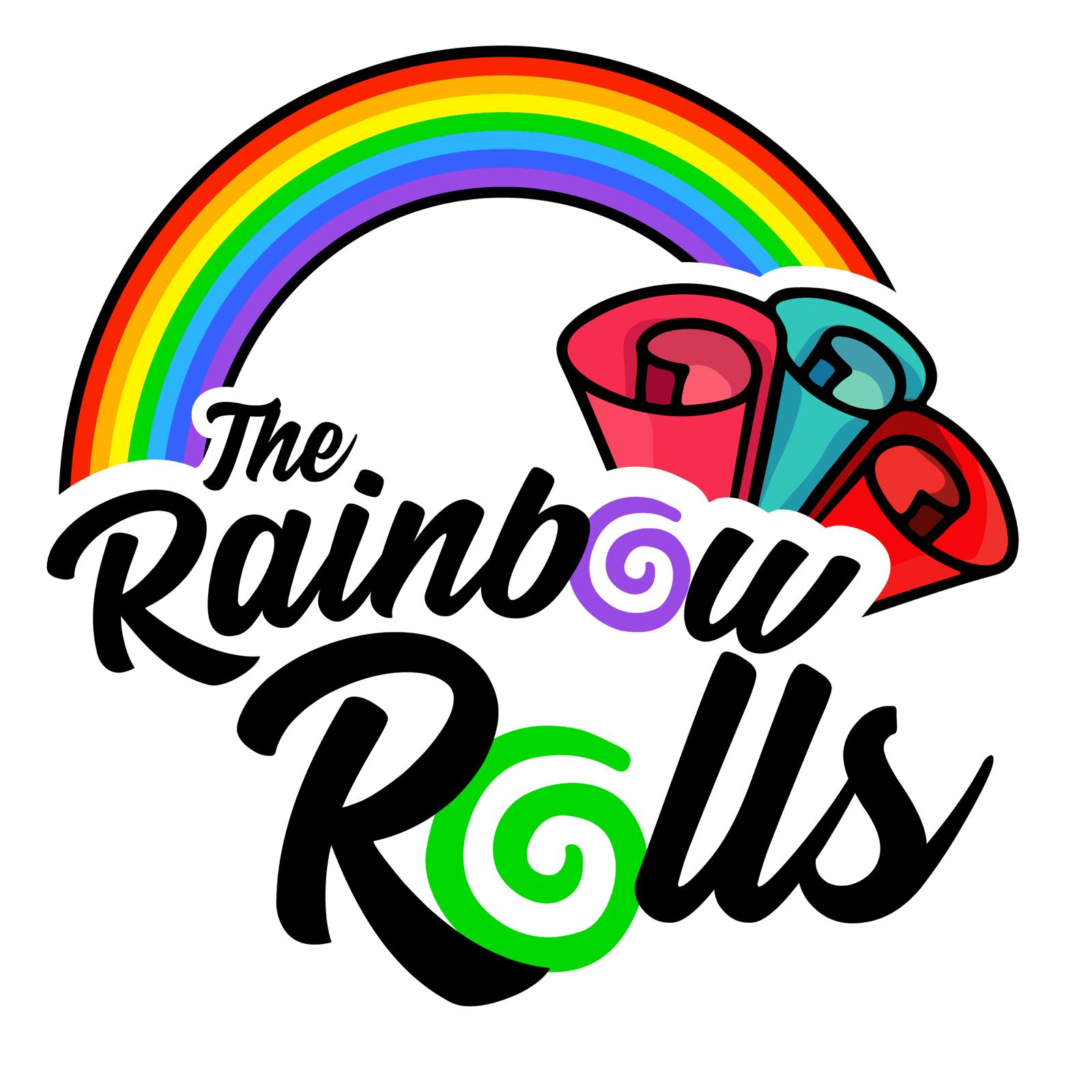 The Rainbow Rolls logo