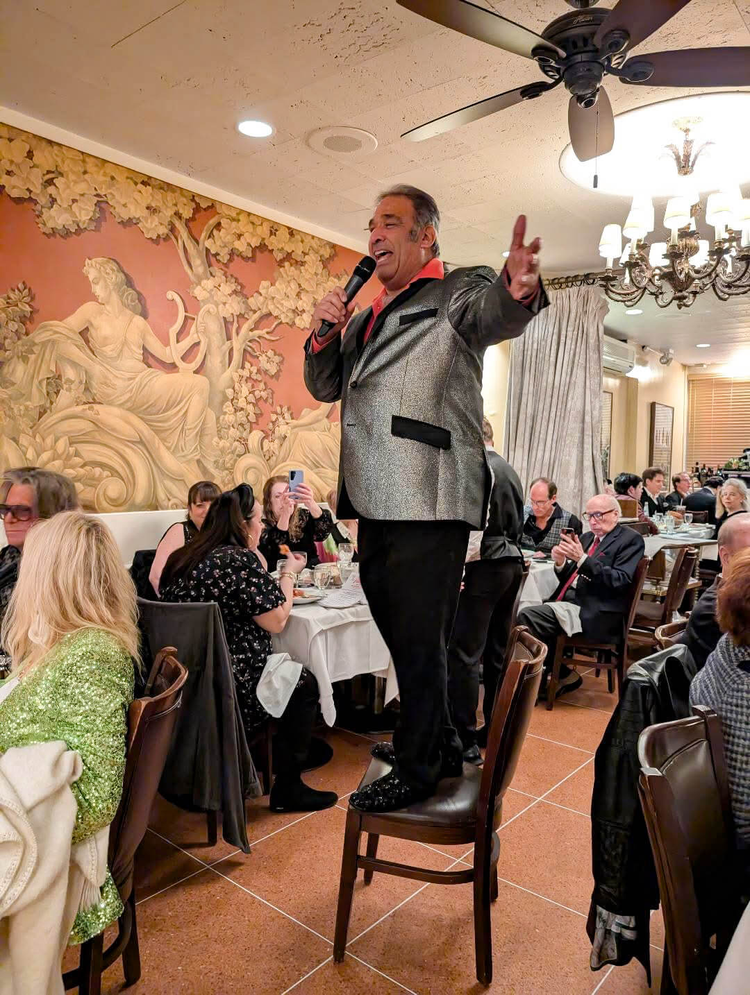George Pettengano at Friars Club dinner