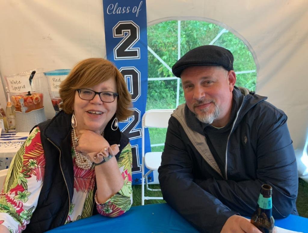 Eric Hurnyak with his late mother Barabara Johnson Hurnyak who died of glioblastoma on March 4