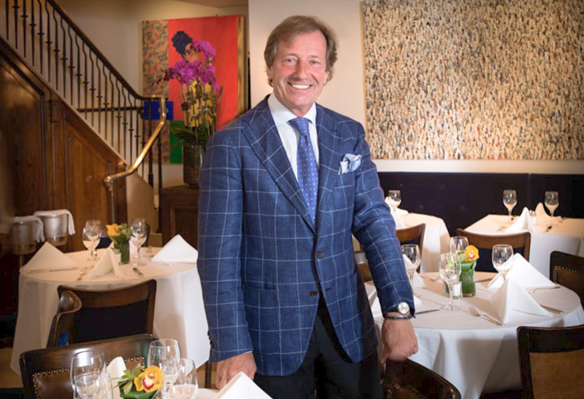 The always gracious Le Philippe Delgrange of Le Bilboquet