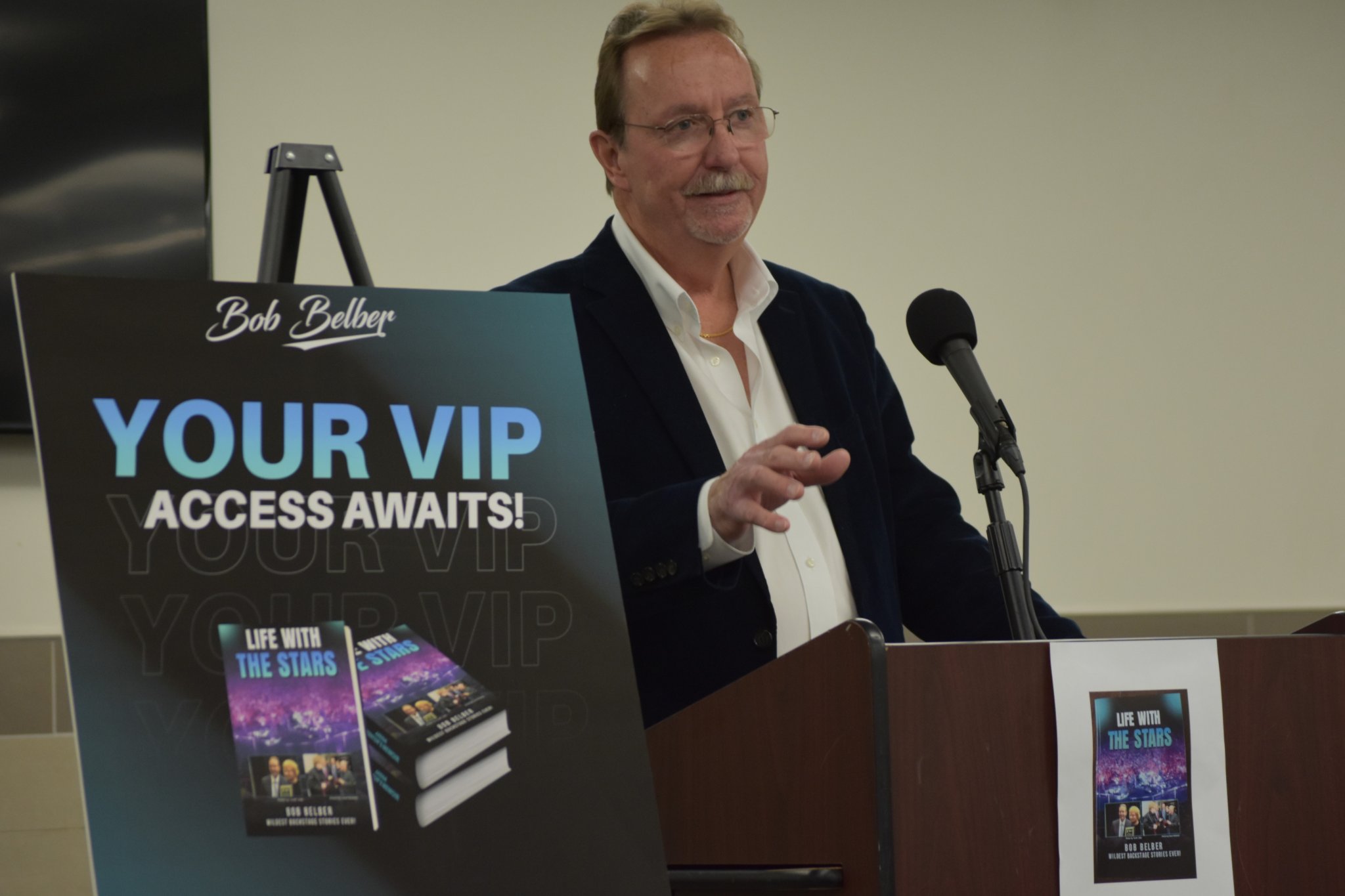 Life with the Stars author Bob Belber