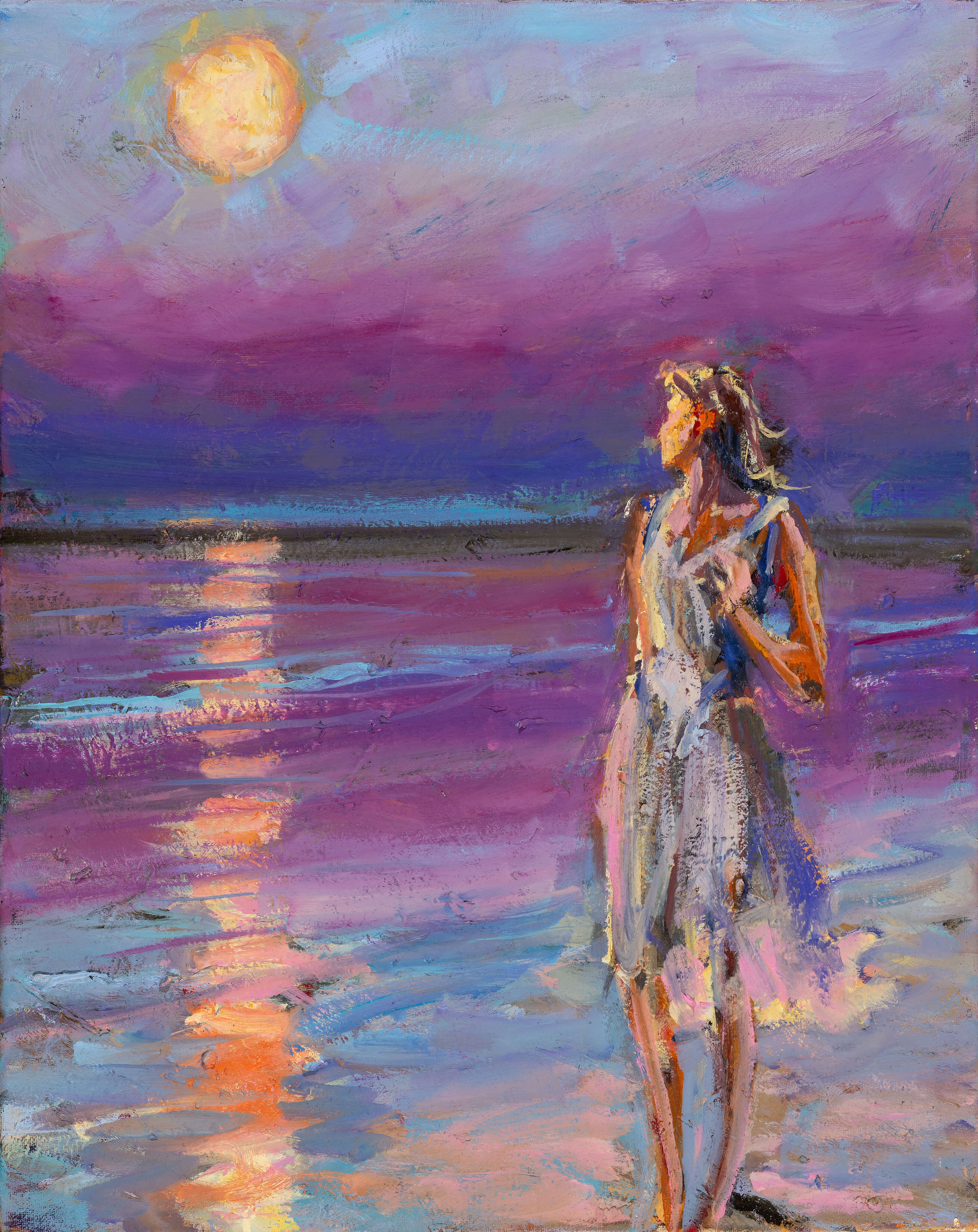 Jim Gingerich "Danielle Empowered" 20 x 16 inches, oil on canvas