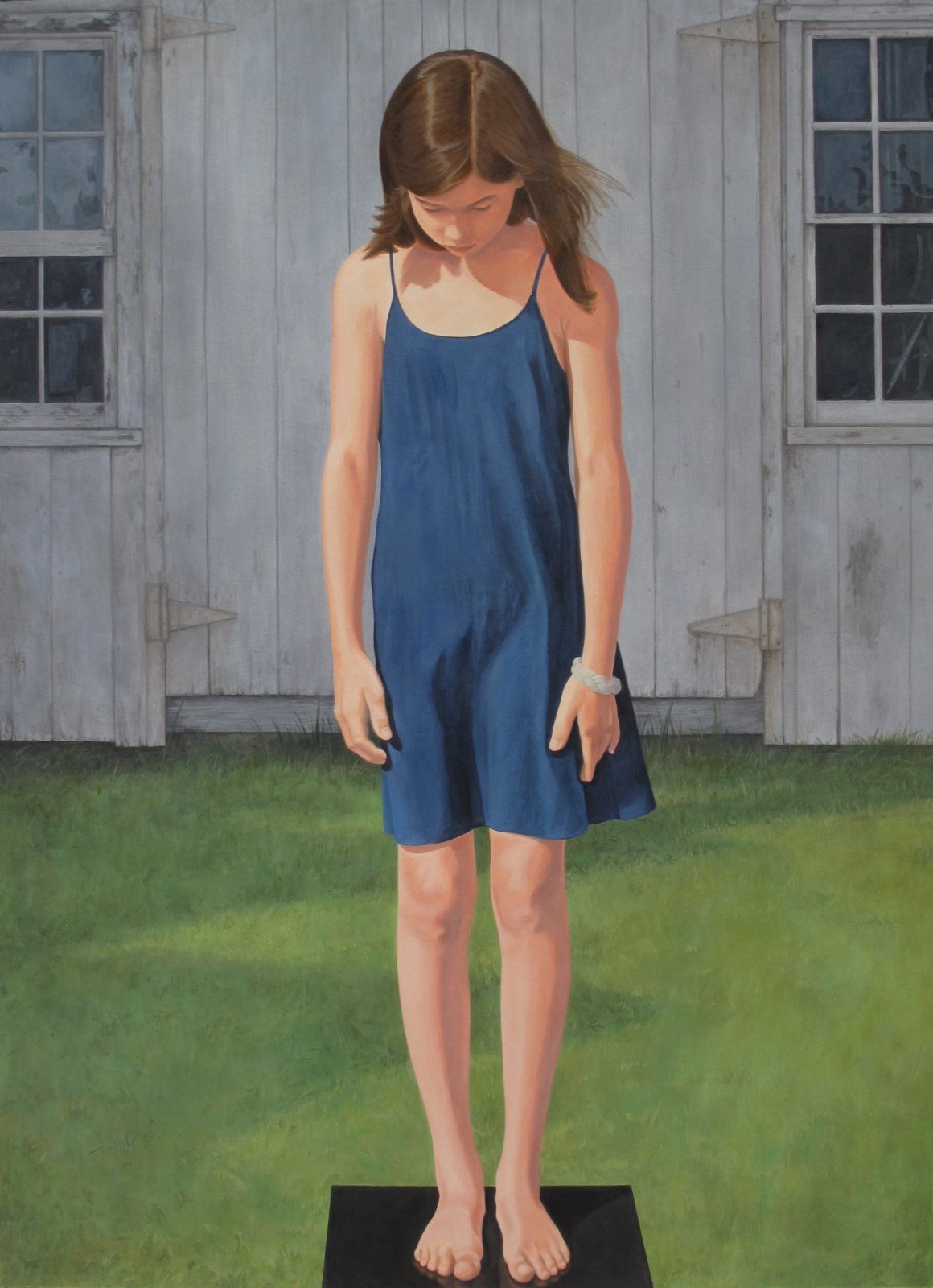 "Blue Barn" by Noelle Giddings