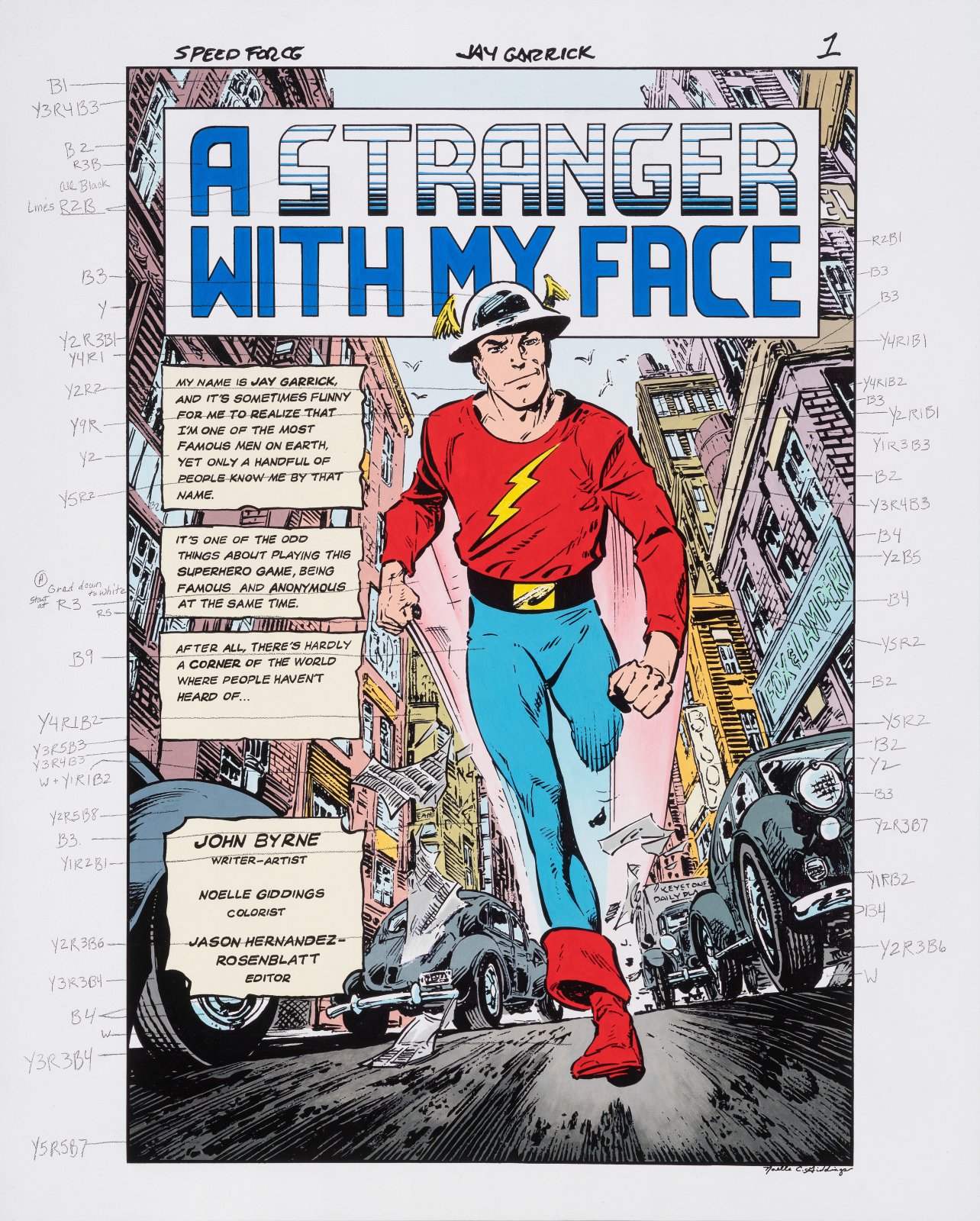 "Speed Force Jay Garrick" by Noelle Giddings