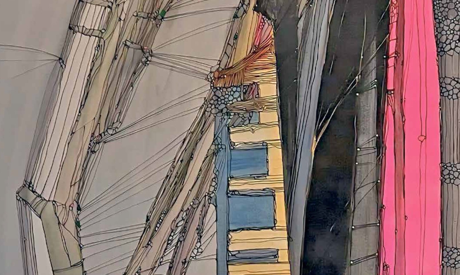 April 12, 2024 Dan's Papers cover art (detail) by Kiamarz Eshghi