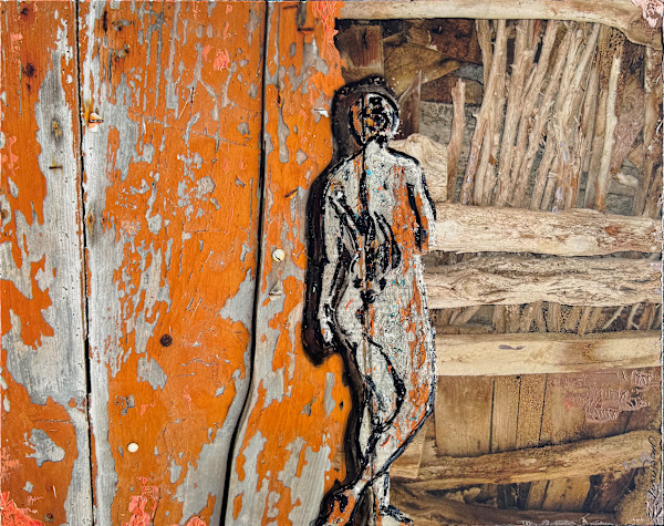 Art by Tina Psoinos of Greece is on view in "If Women Ruled the World" at William Ris Gallery